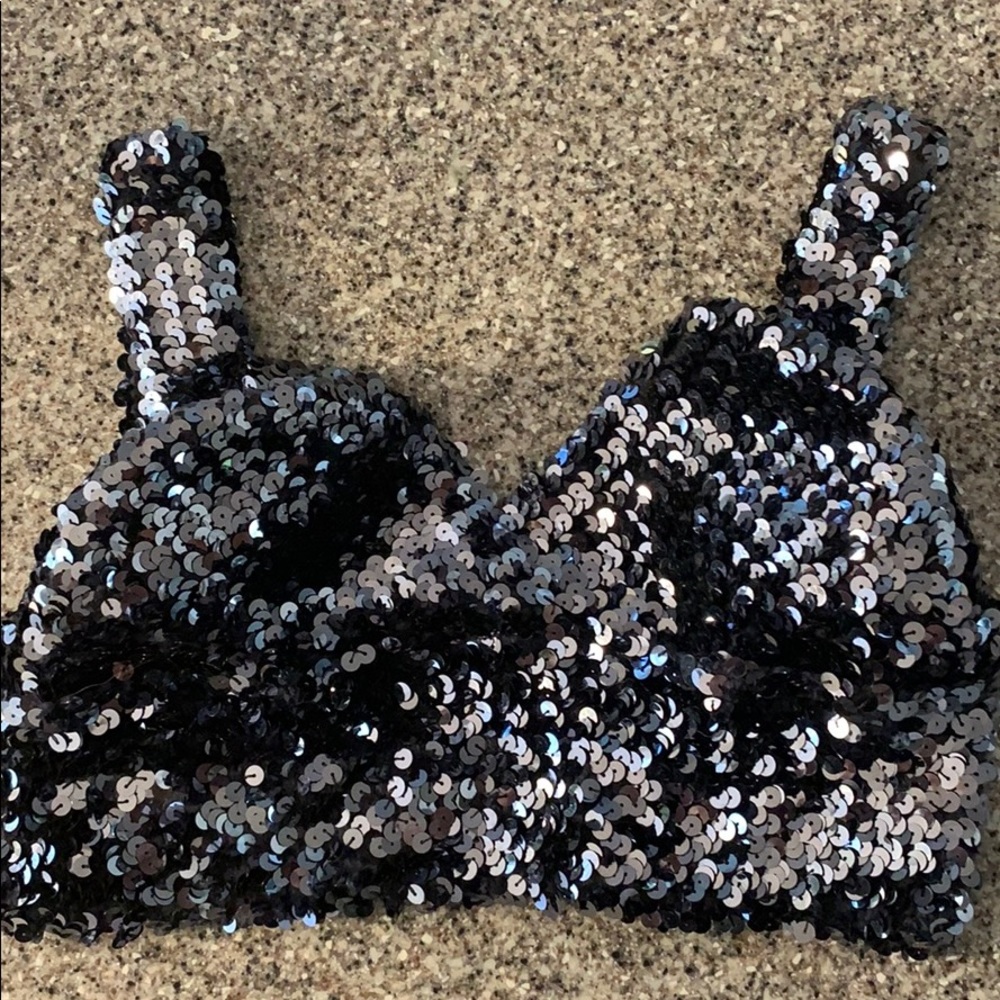 Sexy Sequin Bralette